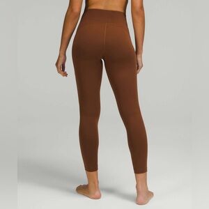 LULULEMON InStill High-Rise Tight 25"
Leggings Size 6 Roasted Brown Workout Gym